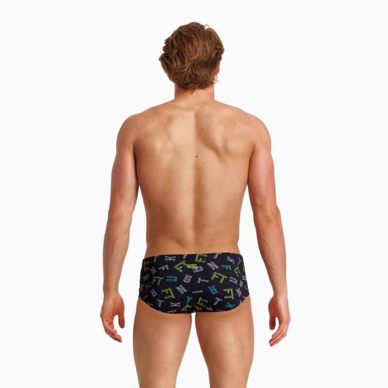 Vyriški maudymosi boksai Funky Trunks Classic Trunks black FTS001M71400 5
