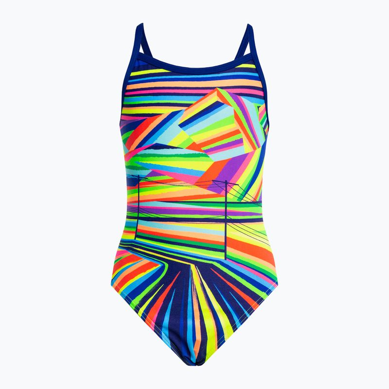 Funkita vaikiškas vientisas maudymosi kostiumėlis su vienu dirželiu One Piece spalva FS16G7141008