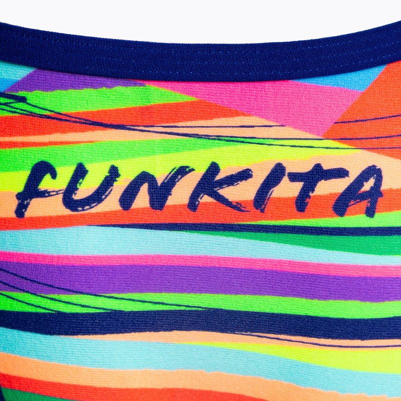 Funkita vaikiškas vientisas maudymosi kostiumėlis su vienu dirželiu One Piece spalva FS16G7141008 3