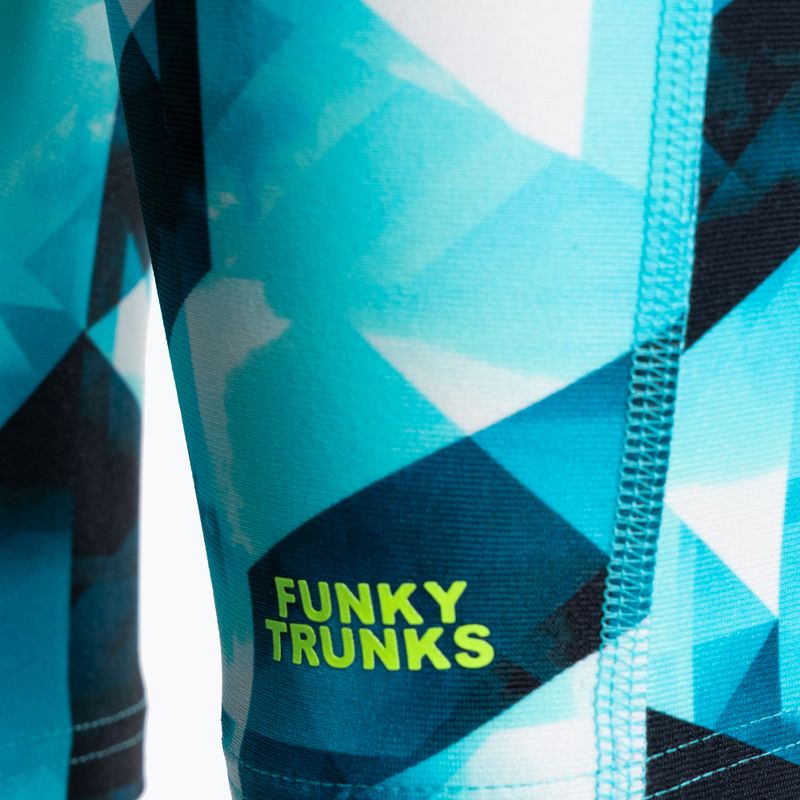 Vaikiškos Funky Trunks treniruočių kelnės Training Jammers tamsiai mėlyna FT37B7143922 3