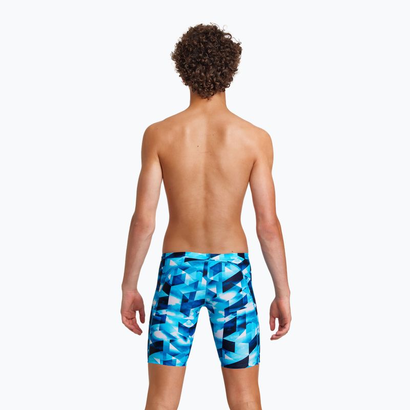 Vaikiškos Funky Trunks treniruočių kelnės Training Jammers tamsiai mėlyna FT37B7143922 9