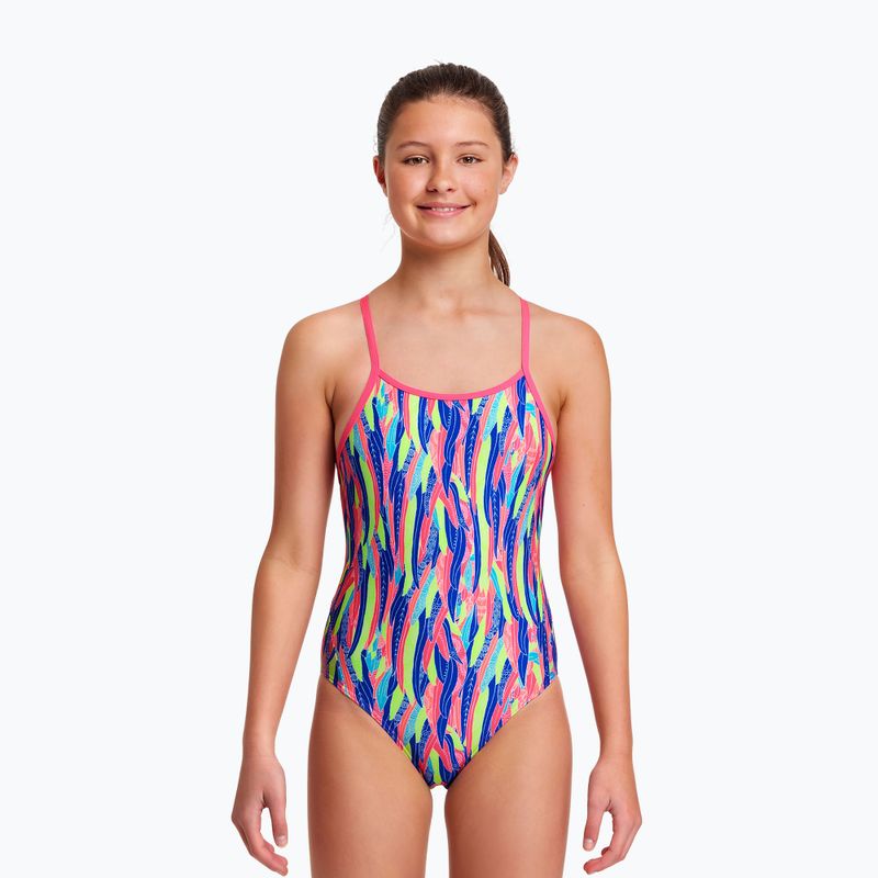 Funkita Diamond Back One Piece Wing Tips Vaikų maudymosi kostiumėlis FKS033G71444 4