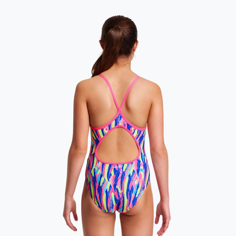 Funkita Diamond Back One Piece Wing Tips Vaikų maudymosi kostiumėlis FKS033G71444 5