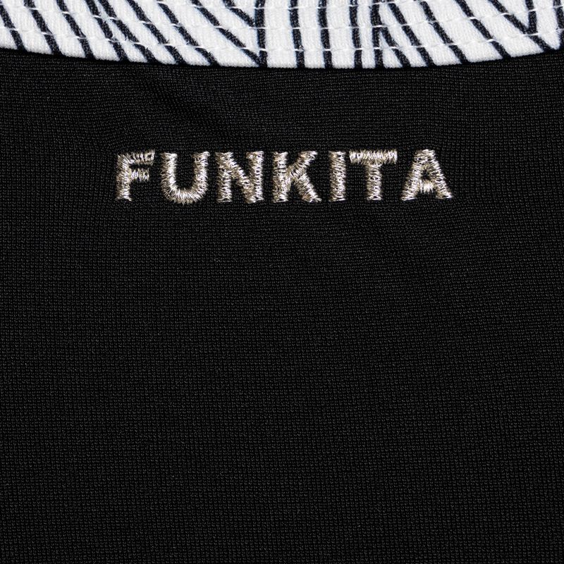 Moterų Funkita Vieno dirželio vienos dalies maudymosi kostiumėlis Black FS15L71455 3