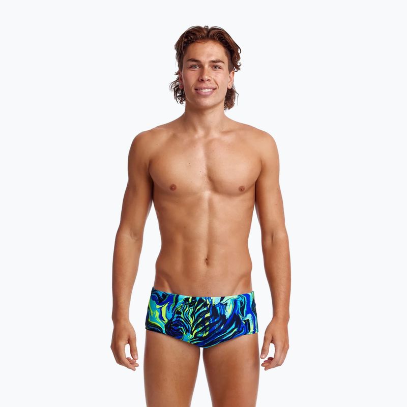 Vyriškos maudymosi kelnaitės Funky Trunks Sidewinder tamsiai mėlynos FTS010M71476 5