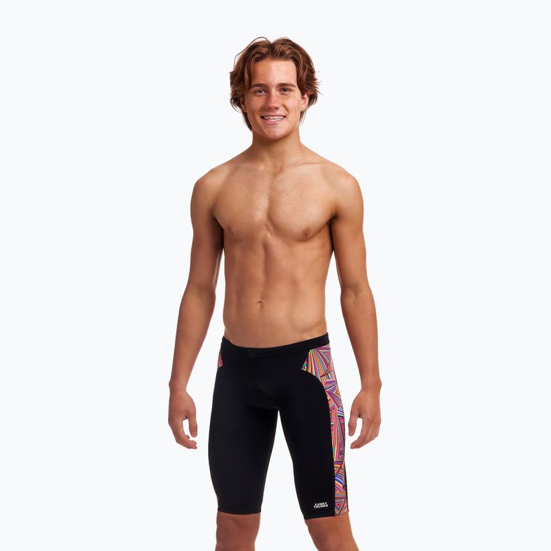 Vaikų maudymosi kostiumėliai Funky Trunks Training Jammers black FT37B7154328 7