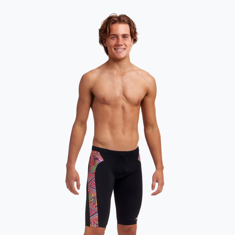 Vaikų maudymosi kostiumėliai Funky Trunks Training Jammers black FT37B7154328 8