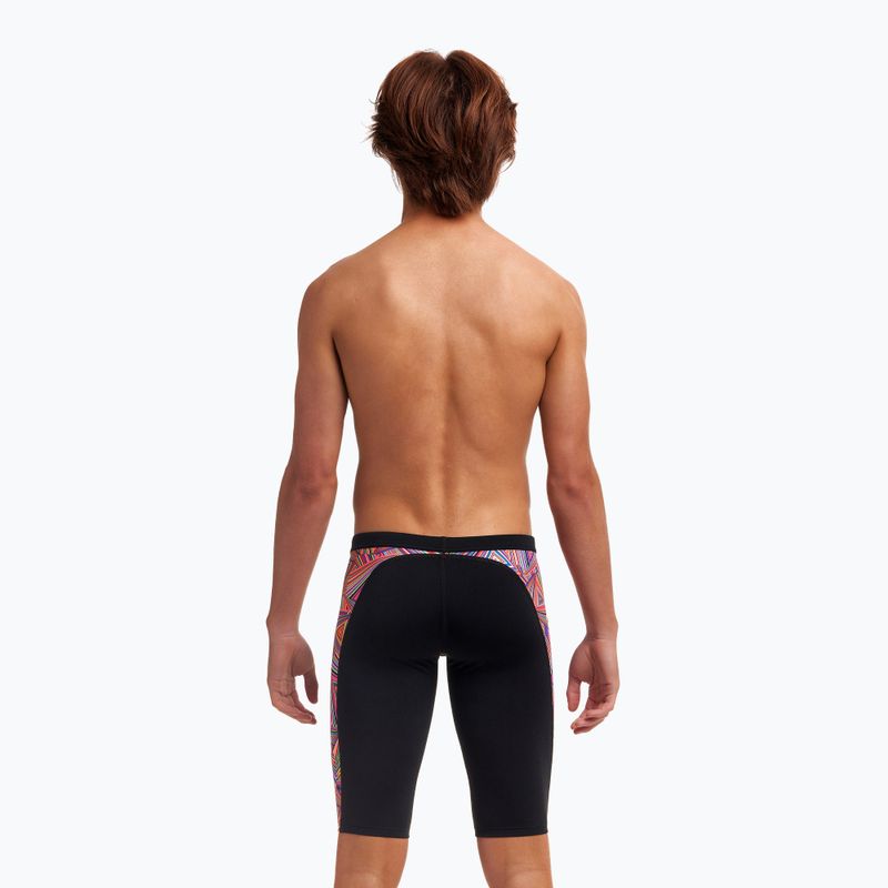 Vaikų maudymosi kostiumėliai Funky Trunks Training Jammers black FT37B7154328 9