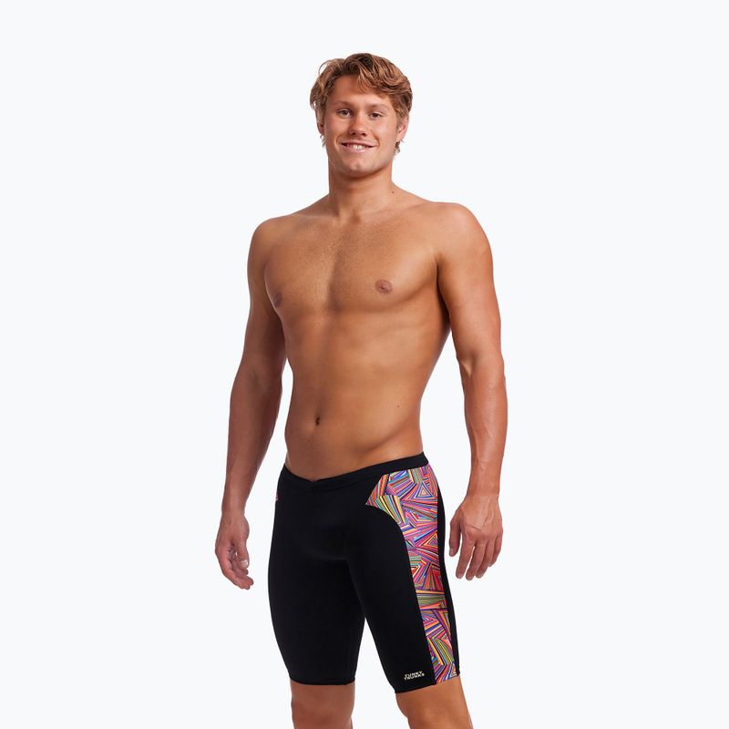 Vyriškos kelnės Funky Trunks Training Swim Jammers black FT37M7154338 5