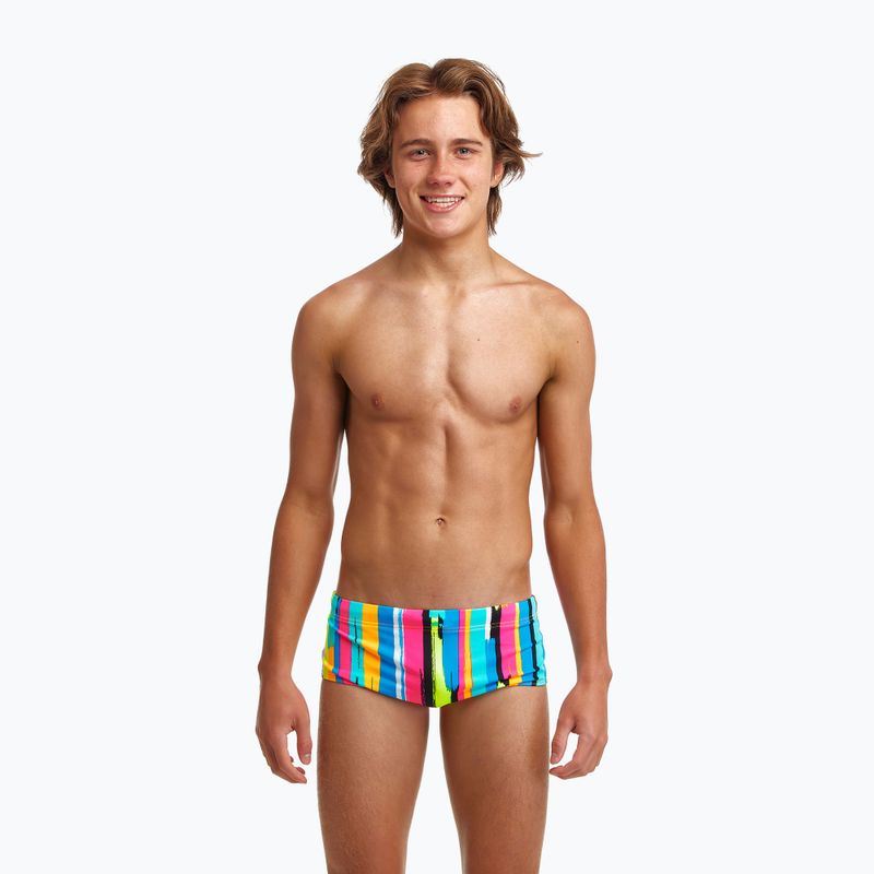 Vaikiškos kelnės Funky Trunks Sidewinder Trunks spalvingos maudymosi kelnės FTS010B7148128 5