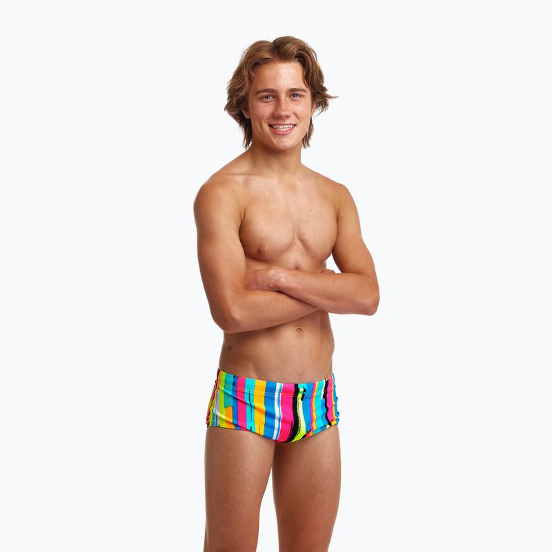 Vaikiškos kelnės Funky Trunks Sidewinder Trunks spalvingos maudymosi kelnės FTS010B7148128 6