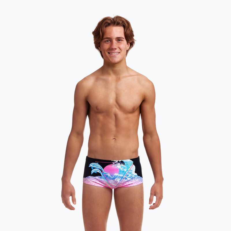 Vaikiškos kelnės Funky Trunks Sidewinder Trunks spalvingos maudymosi kelnės FTS010B7155828 5