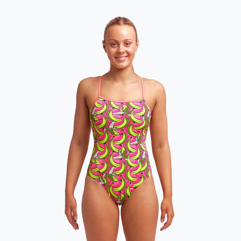 Moterų Funkita Vieno petnešėlės vieno gabalo maudymosi kostiumėlis Pink FS15L7154216 2