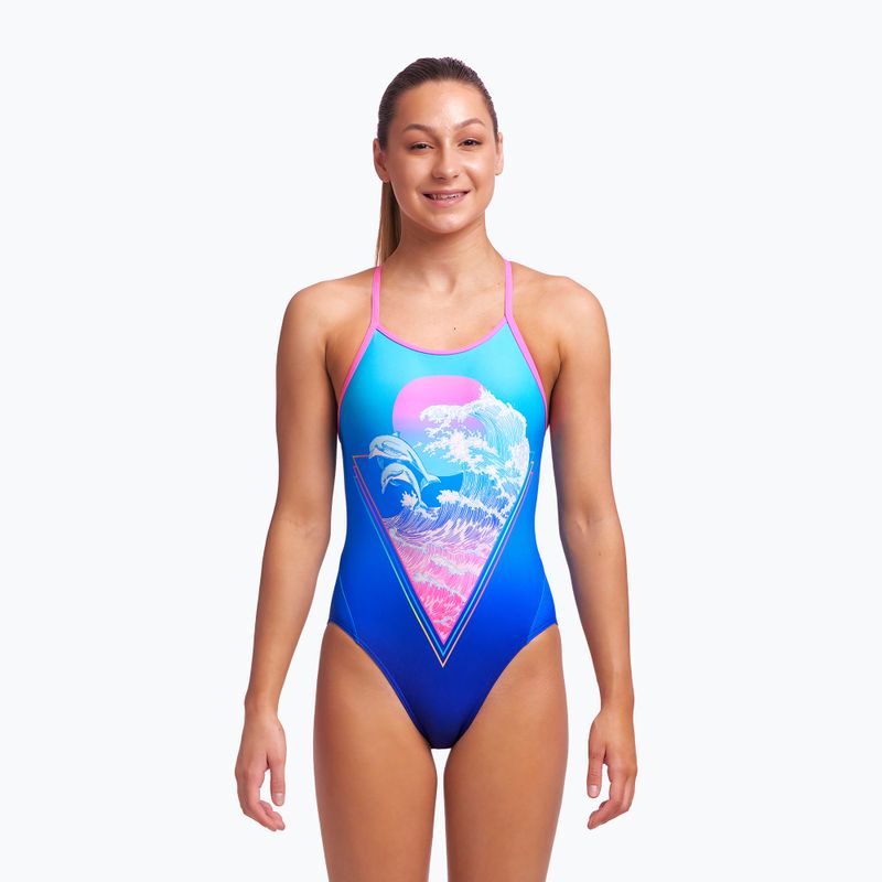 Funkita Vaikų maudymosi kostiumėlis su deimantine nugara Mėlynas FS11G7155714 2