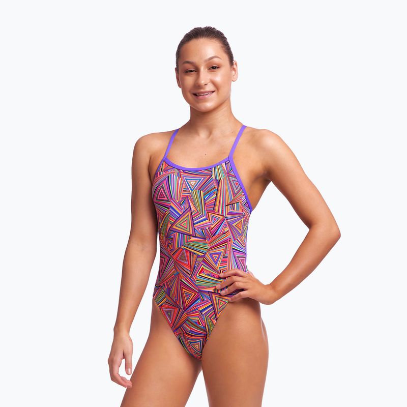 Funkita vaikiškas vientisas maudymosi kostiumėlis su vienu dirželiu One Piece spalva FS16G7154312 3