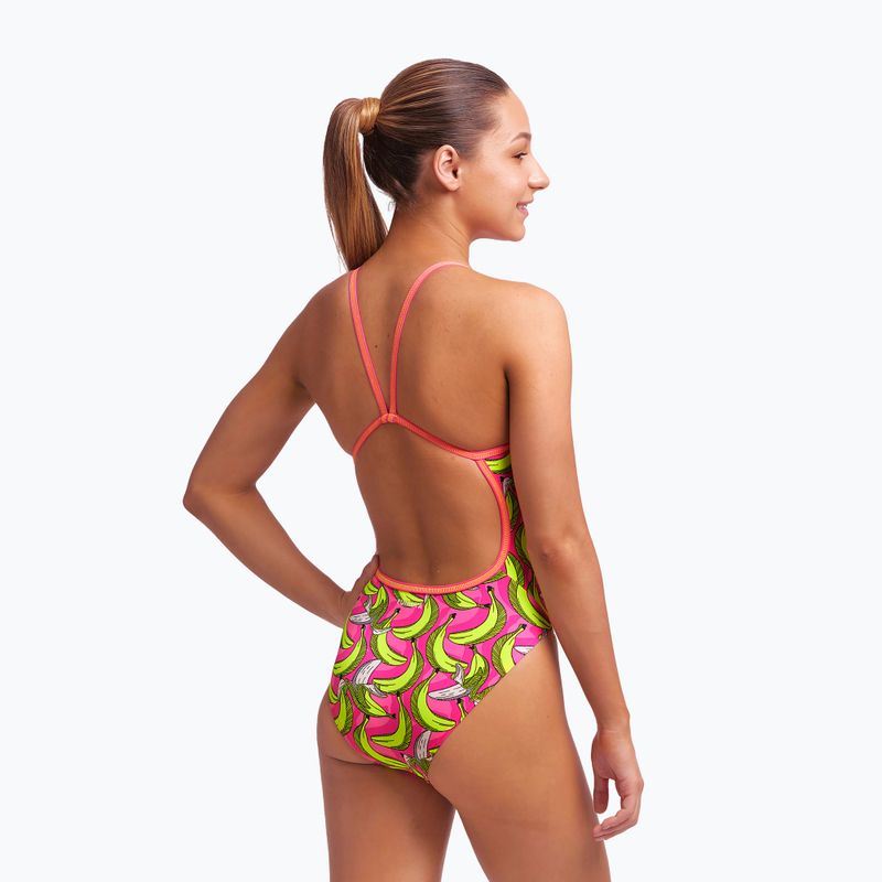 Funkita Vieno dirželio vienkartinis vaikiškas maudymosi kostiumėlis Pink FS16G7154214 5