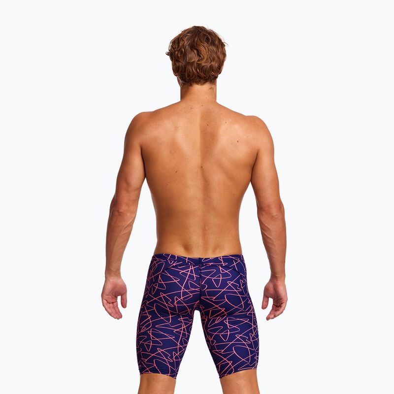 Vyrų plaukimo kamščiatraukiai Funky Trunks Treniruočių serijos tekstų rašiklis 6
