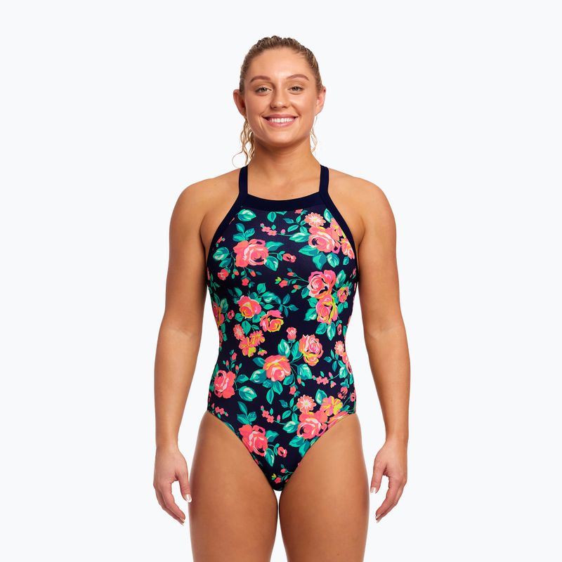 Funkita Sky Hi One Piece full bloom moteriškas maudymosi kostiumėlis 6