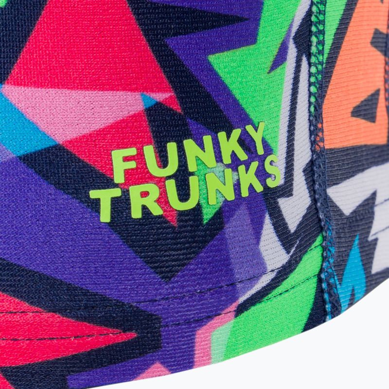 Vyriški plaukimo plaukmenys Funky Trunks Training sharp edges 3