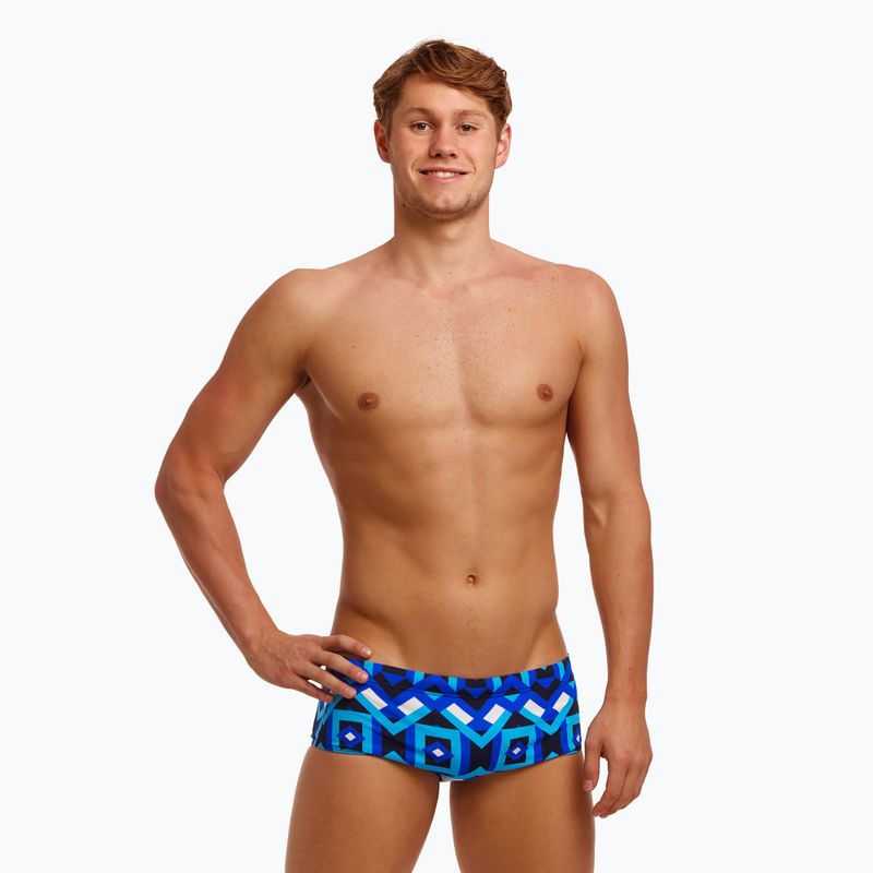 Vyriški "Funky Trunks" maudymosi bokseriai "Sidewinder" su geo 5