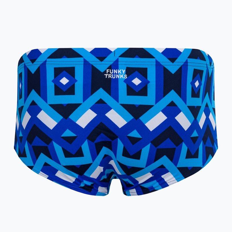 Vyriški "Funky Trunks" maudymosi bokseriai "Sidewinder" su geo 2