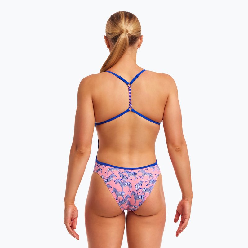 Funkita Twisted One Piece moteriškas maudymosi kostiumėlis twinkle toes 4