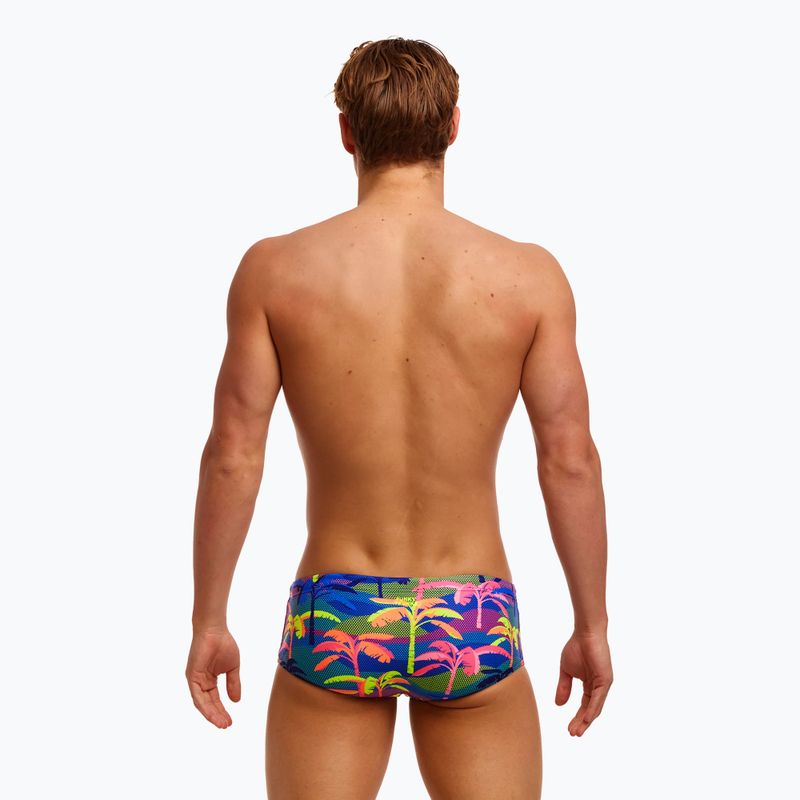 Vyriški maudymosi bokseriai Funky Trunks Sidewinder Trunks palm a lot 6