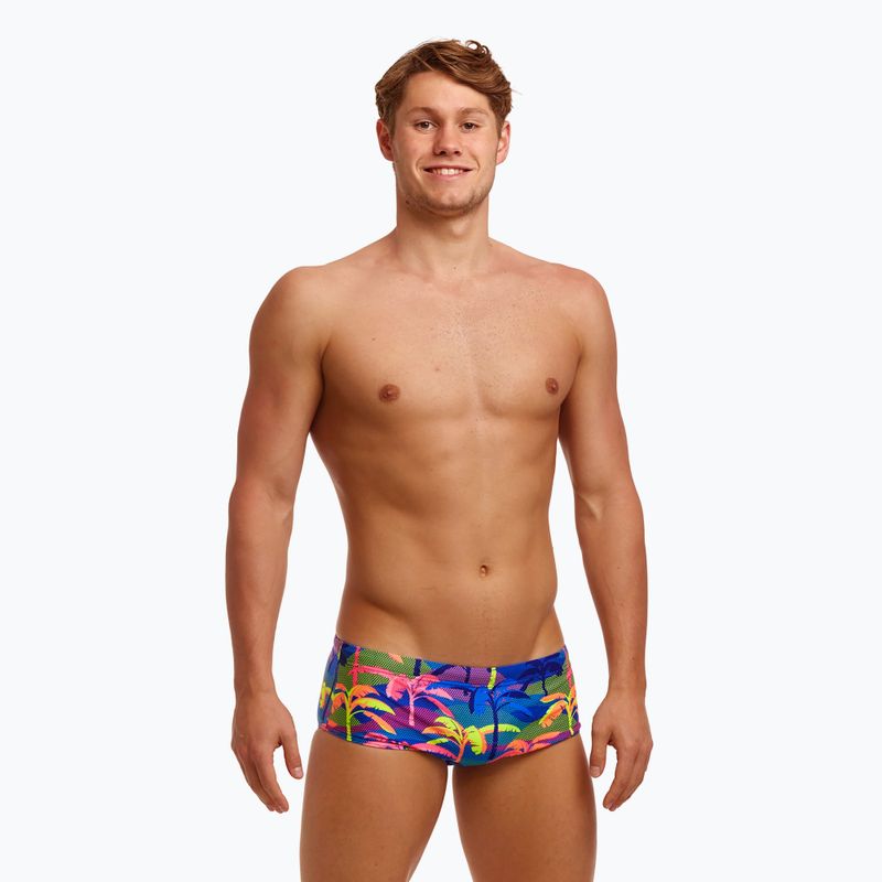 Vyriški maudymosi bokseriai Funky Trunks Sidewinder Trunks palm a lot 7