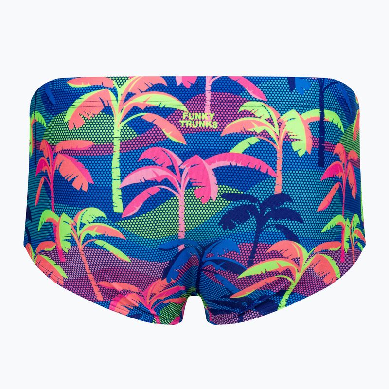 Vyriški maudymosi bokseriai Funky Trunks Sidewinder Trunks palm a lot 2