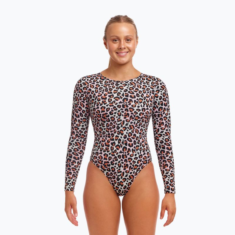 Moteriškas vientisas plaukimo kostiumėlis Funkita Long Shot One Piece some zoo life 2