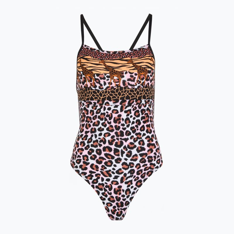 Moteriškas vientisas plaukimo kostiumėlis Funkita Single Strength One Piece zoo life