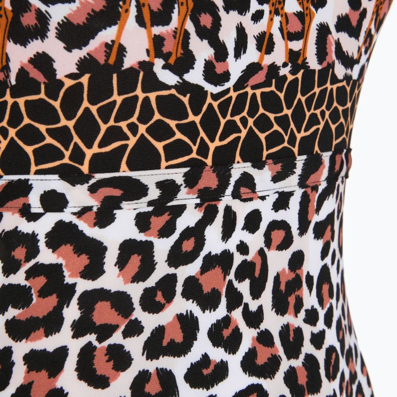 Moteriškas vientisas plaukimo kostiumėlis Funkita Single Strength One Piece zoo life 3