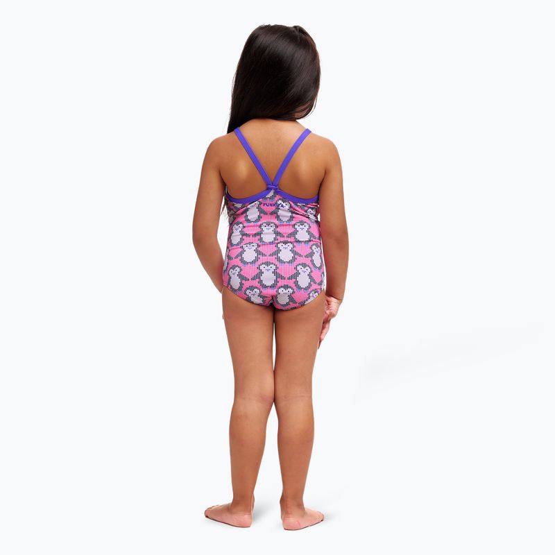 Vaikiškas plaukimo vientisas kostiumas Funkita Printed One Piece pixi pengi 3