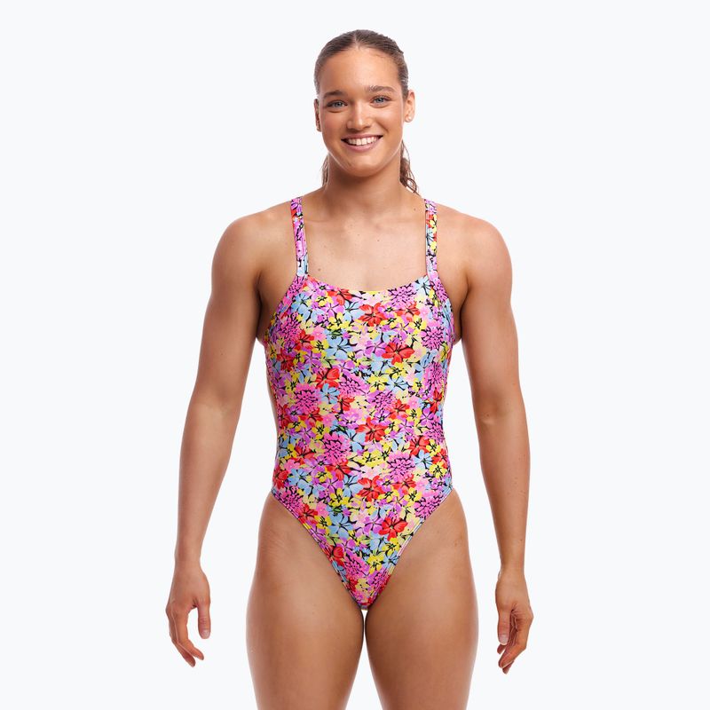 Moteriškas plaukimo vientisas kostiumas Funkita Brace Free One Piece summer nights 2