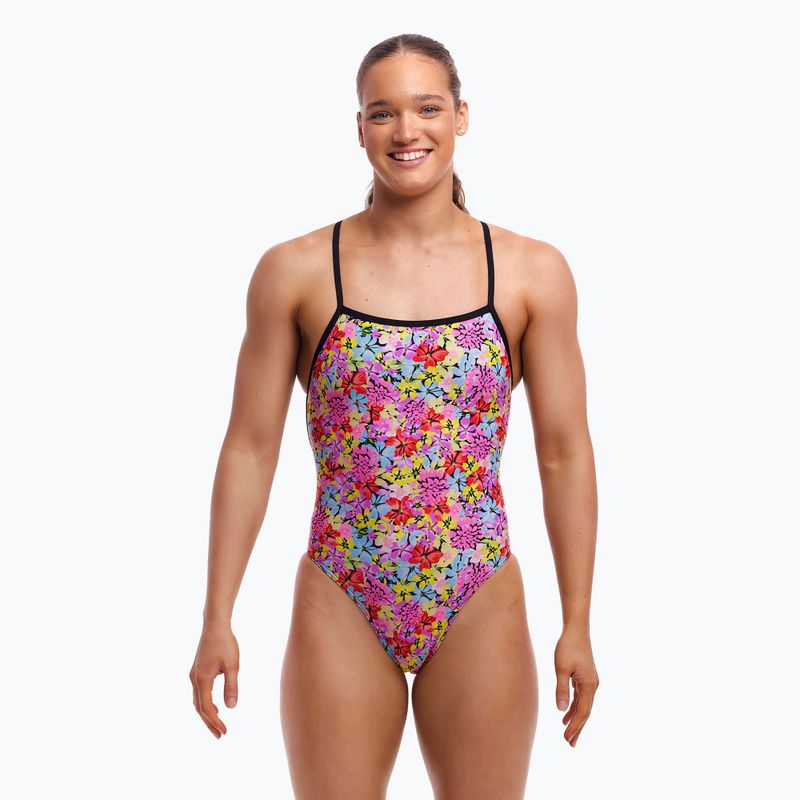 Moteriškas plaukimo vientisas kostiumas Funkita Strapped Secure One Piece summer nights 2