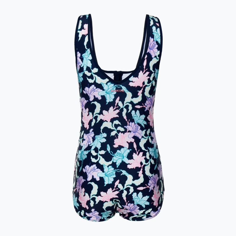 Moteriškas plaukimo vientisas kostiumas Funkita Zip Front One Piece fast flow 2