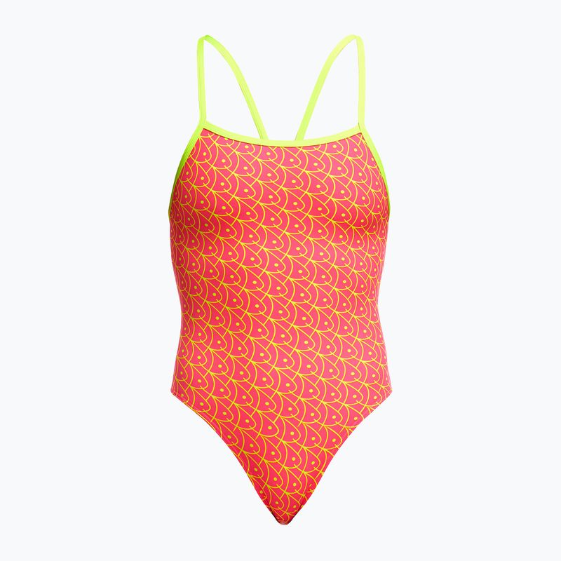 Moteriškas plaukimo vientisas kostiumas Funkita Strength One Piece swim school