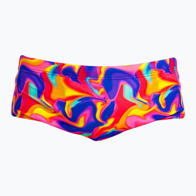 Vyriški plaukimo šortai Funky Trunks Sidewinder Trunks summer swirl