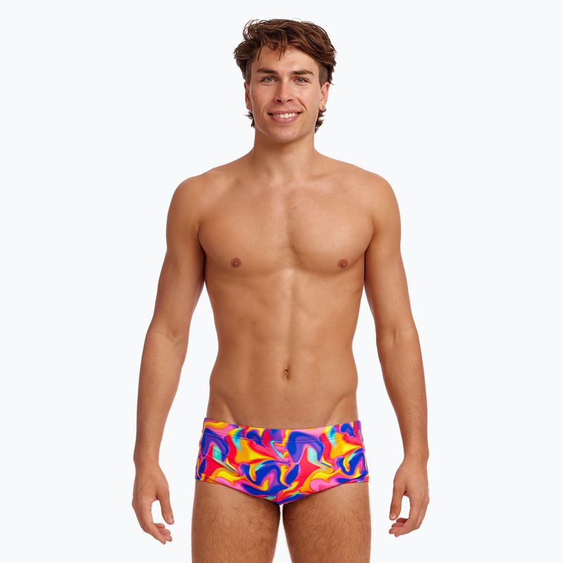 Vyriški plaukimo šortai Funky Trunks Sidewinder Trunks summer swirl 2