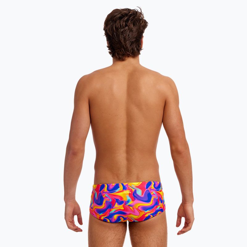 Vyriški plaukimo šortai Funky Trunks Sidewinder Trunks summer swirl 3