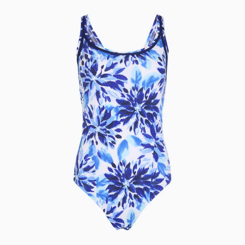 Moteriškas vientisas plaukimo kostiumas Funkita Locked In Lucy One Piece blossom blue