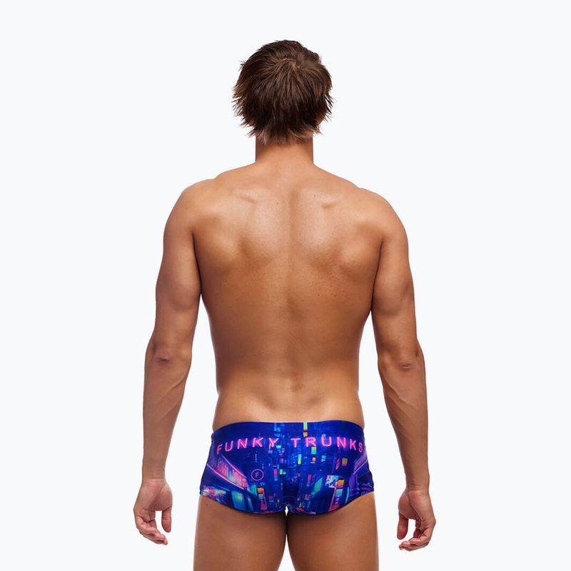 Vyriški plaukimo šortai Funky Trunks Sidewinder Trunks cyber city 2