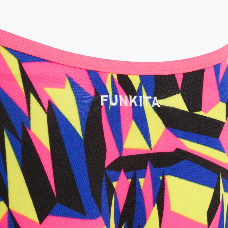 Moteriškas vientisas plaukimo kostiumas Funkita Twisted One Piece spike me 3