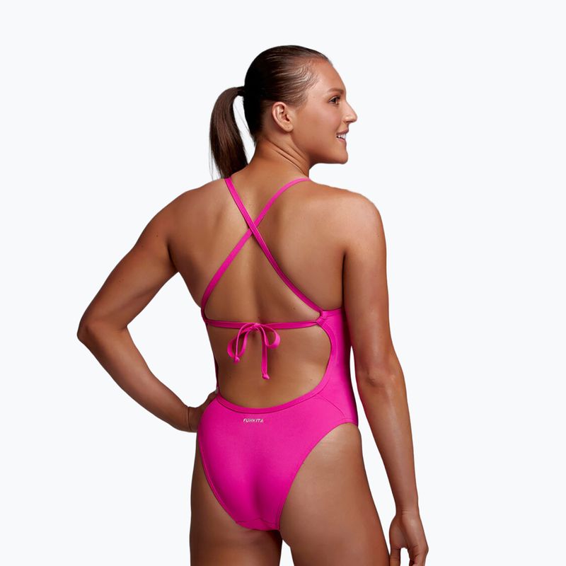 Moteriškas vientisas maudymosi kostiumėlis Funkita Tie Me Tight One Piece candy 2
