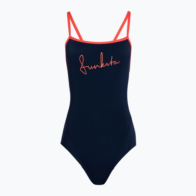 Moteriškas vientisas plaukimo kostiumėlis Funkita Single Strap One Piece ocean fire