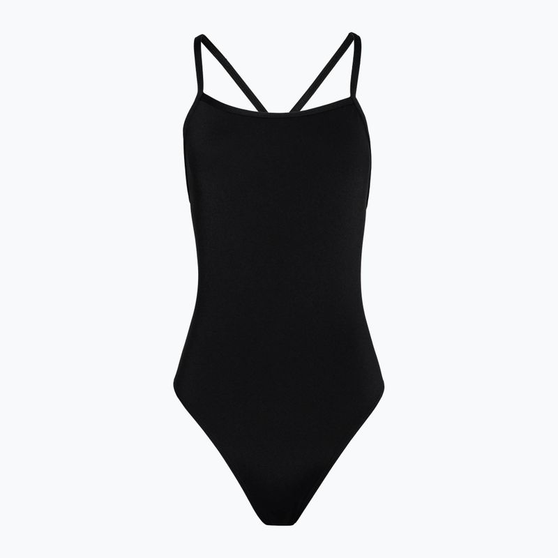 Moteriškas vientisas plaukimo kostiumėlis Funkita Tie Me Tight One Piece still black FKS036L