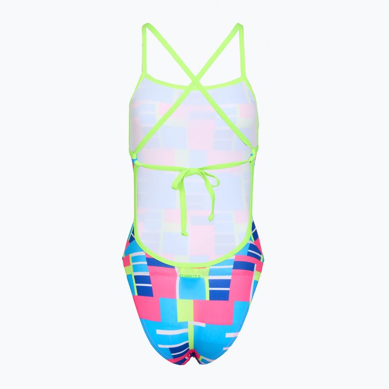 Vientisas maudymosi kostiumas Funkita Tie Me Tight One piece block token 2