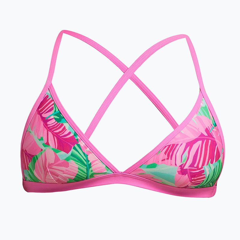 Maudymosi kostiumėlio viršus Funkita Tri Top tropic palm