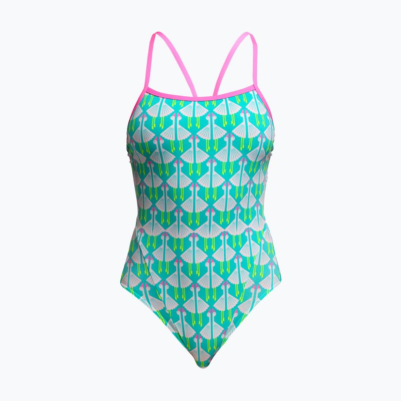 Moteriškas vientisas plaukimo kostiumas Funkita Single Strap One Piece loose goose