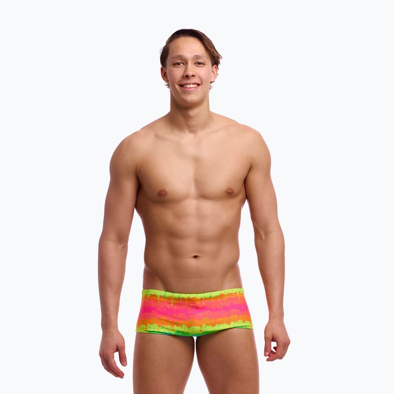Vyriškos plaukimo trumpikės Funky Trunks Sidewinder Trunks melting mayhem 2